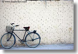 africa, aswan, bicycles, egypt, horizontal, walls, photograph