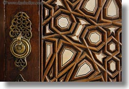 africa, arabic, cairo, coptic, design, doors, egypt, horizontal, style, photograph