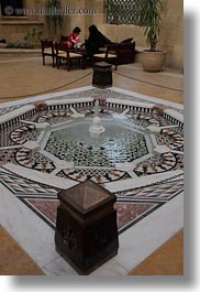 africa, arabic, cairo, coptic, egypt, fountains, style, vertical, photograph