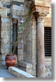 africa, barquk mosque, cairo, egypt, mosques, plants, potted, vertical, photograph