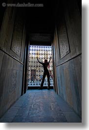 africa, barquk mosque, caged, cairo, doors, egypt, glow, lights, mosques, muslim, religious, vertical, victoria, photograph