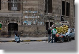 africa, bananas, cairo, egypt, horizontal, old town, vendors, photograph