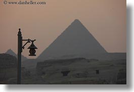 africa, cairo, egypt, horizontal, lamps, pyramids, photograph