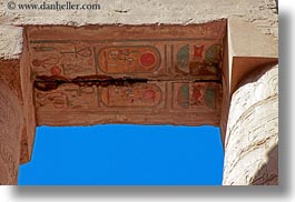 africa, bas reliefs, egypt, horizontal, hyroglyphics, karnak temple, luxor, upview, photograph