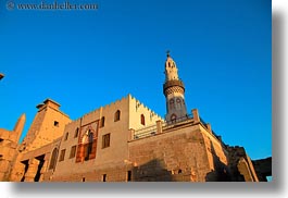 africa, egypt, horizontal, luxor, mosques, temples, upview, photograph