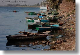 africa, egypt, horizontal, rivers, rowboats, photograph