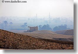 africa, egypt, hazy, horizontal, landscapes, temple queen hatshepsut, photograph