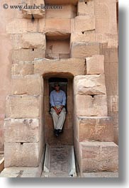 africa, ahmed, baseball cap, clothes, egypt, hats, kom, ombu, people, sunglasses, temples, tour guides, vertical, wt people, photograph