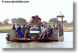 africa, ferry, horizontal, mali, rivers, subsahara, photograph