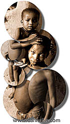 africa, kid, montage, shoulders, vertical, photograph