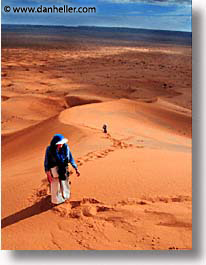 africa, desert, dunes, morocco, sahara, sand, vertical, photograph