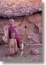 africa, childrens, maasai, tanzania, vertical, photograph