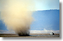 africa, dustdevil, horizontal, ngorongoro, tanzania, photograph