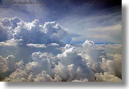 aerial clouds, asia, bhutan, clouds, horizontal, photograph