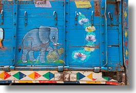 asia, bhutan, goods, horizontal, luck, trucks, photograph