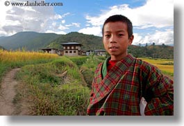 asia, asian, bhutan, boys, childrens, clothes, costumes, horizontal, lobeysa, people, style, photograph