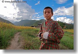 asia, asian, bhutan, boys, childrens, clothes, costumes, horizontal, lobeysa, people, style, photograph