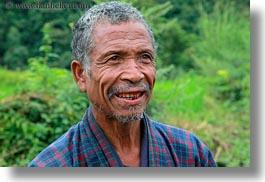 asia, asian, beards, bhutan, clothes, emotions, hair, horizontal, men, mustache, old, people, robes, senior citizen, smiles, style, photograph