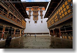 asia, asian, bhutan, buddhist, buildings, dzong, horizontal, religious, rinpung dzong, style, photograph