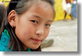 asia, asian, bhutan, girls, horizontal, people, wangduephodrang dzong, young, photograph