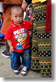 asia, asian, babies, bhutan, mothers, people, vertical, wangduephodrang dzong, photograph