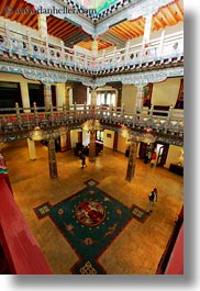 asia, bhutan, hotels, lobby, vertical, zhiwa ling hotel, photograph