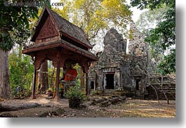 angkor thom, asia, cambodia, horizontal, pilalay, preah, preah palilay, temples, photograph