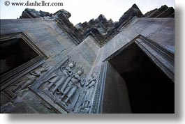 angkor wat, apsara, asia, bas reliefs, cambodia, horizontal, photograph