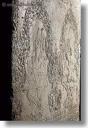 angkor wat, apsara, asia, bas reliefs, cambodia, vertical, photograph