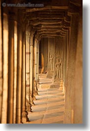 angkor wat, asia, cambodia, corridors, vertical, photograph