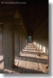 angkor wat, asia, cambodia, corridors, vertical, photograph