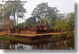 asia, banteay srei, cambodia, horizontal, temples, photograph