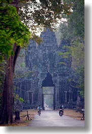 asia, cambodia, gates, vertical, victory, victory gate, photograph