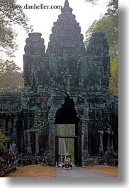 asia, cambodia, gates, vertical, victory, victory gate, photograph