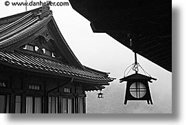 asia, black and white, fujiya, hakone, horizontal, japan, landscapes, lanterns, photograph