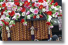 aoi matsuri festival, asia, furyu, gasa, horizontal, japan, kyoto, photograph