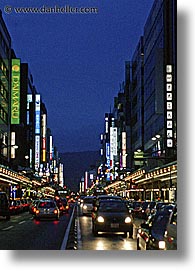 asia, city scenes, japan, kyoto, nite, vertical, photograph