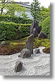 asia, gardens, japan, koto in, kyoto, vertical, zen, photograph