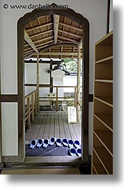 asia, doorways, japan, koto in, kyoto, shoes, vertical, photograph