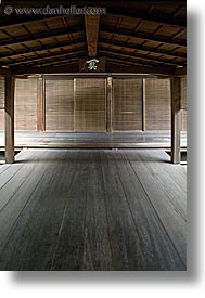 asia, japan, koto in, kyoto, passage, vertical, wooden, zen, photograph