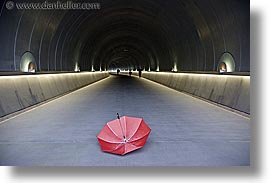 asia, horizontal, japan, kyoto, miho museum, oranges, tunnel, umbrellas, photograph