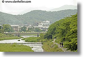 asia, horizontal, japan, kyoto, paths, rivers, photograph