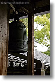 ancient, asia, bells, japan, kyoto, ryoanji temple, vertical, photograph