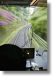 asia, japan, motion, slow exposure, tracks, trains, transportation, vertical, photograph