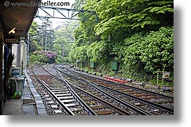 asia, horizontal, japan, motion, tracks, trains, transportation, photograph