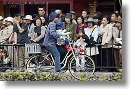 asia, babies, babies toddlers, bicycles, horizontal, japan, kid, people, toddlers, photograph
