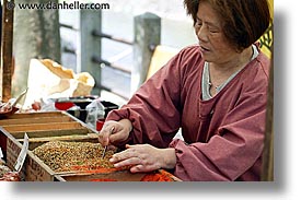 asia, grains, horizontal, japan, making, people, takayama, womens, photograph