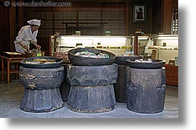 asia, barrels, foods, horizontal, japan, takayama, towns, photograph