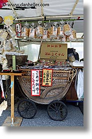 asia, carts, gifts, japan, takayama, towns, vertical, photograph