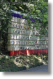 asia, japan, kanto, kegs, meiji shrine, sake, tokyo, vertical, photograph